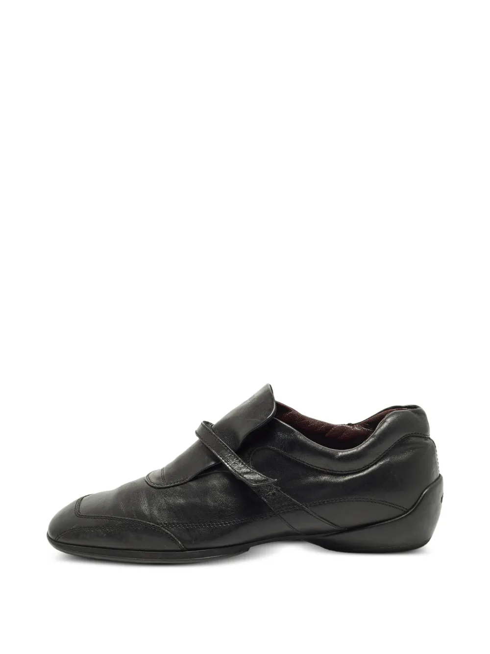 Tod's Vintage Sneakers mit Klettverschluss - Schwarz