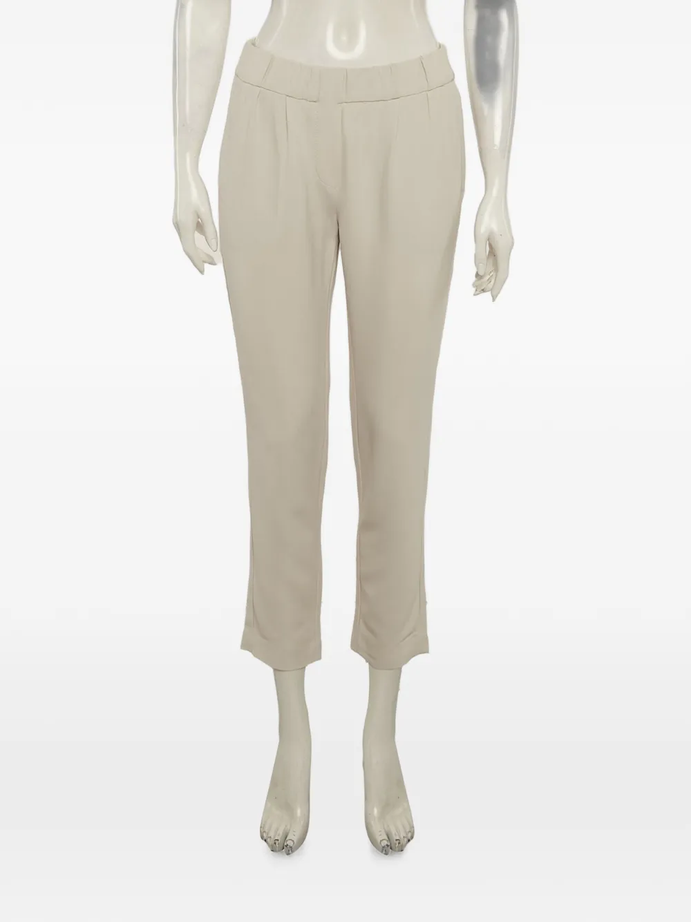 Brunello Cucinelli cropped trousers - Neutrals