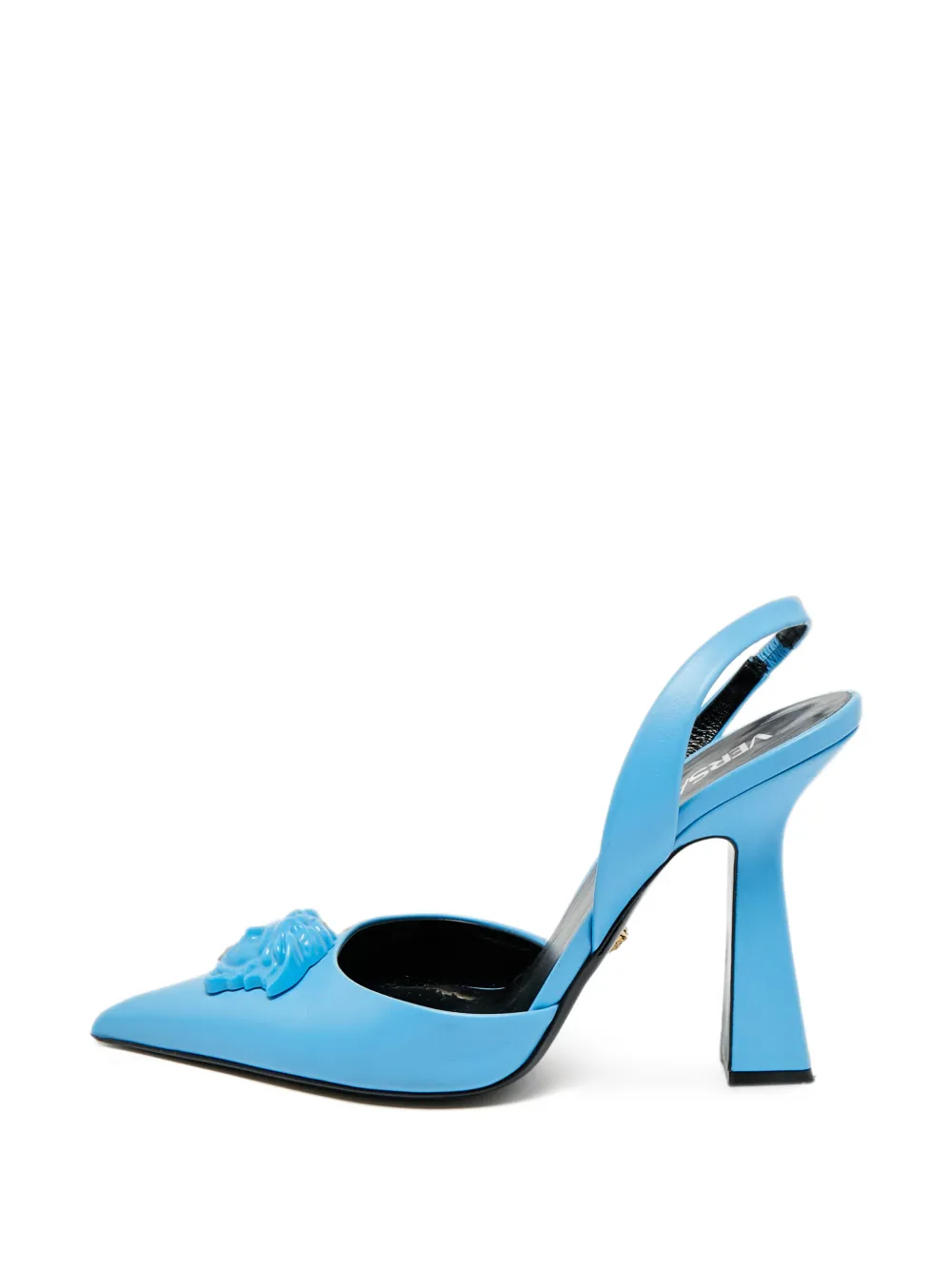 Versace Pre-Owned La Medusa slingback pumps - Blu