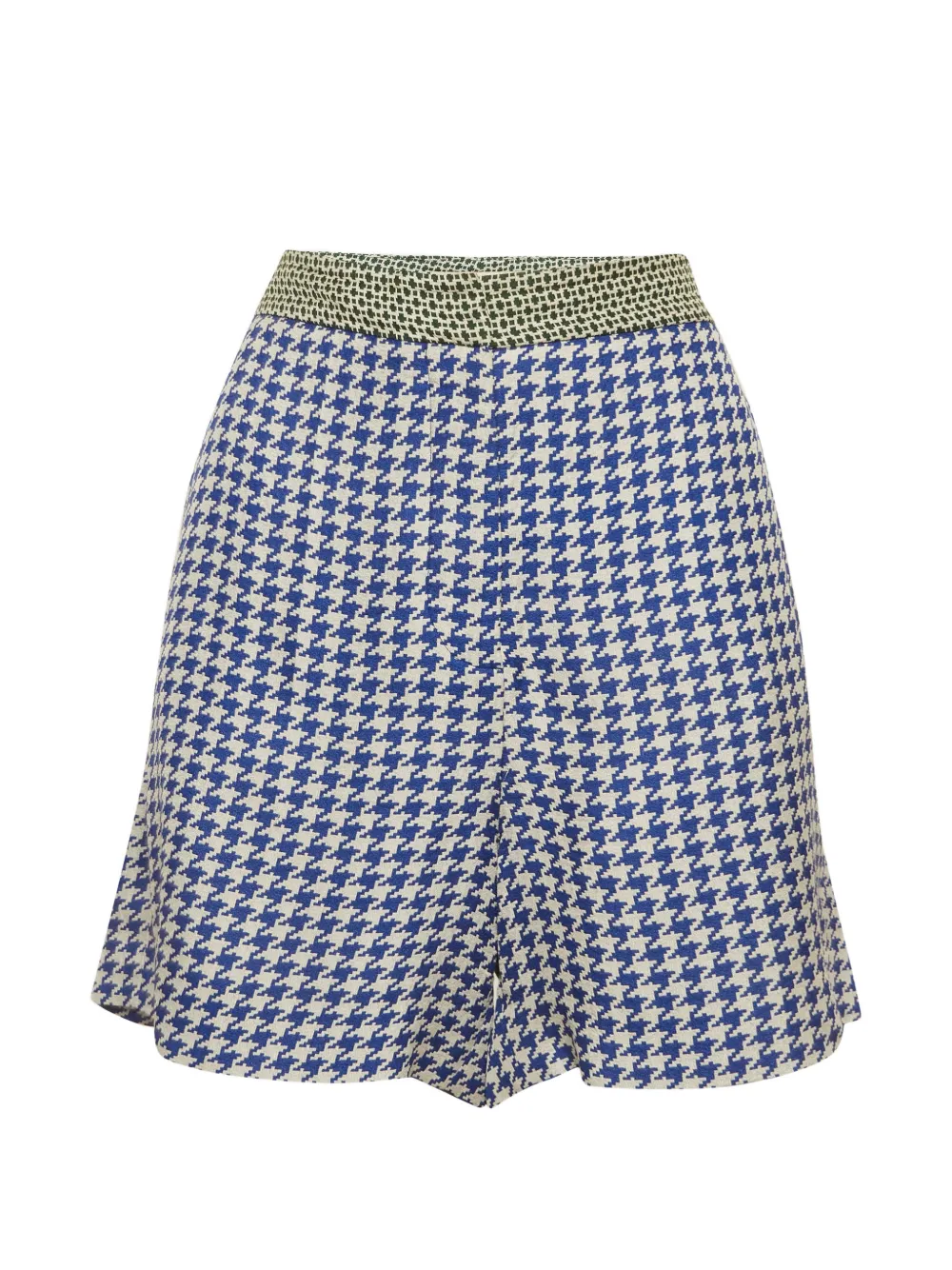Stella McCartney Pre-Owned Karierte Shorts - Blau