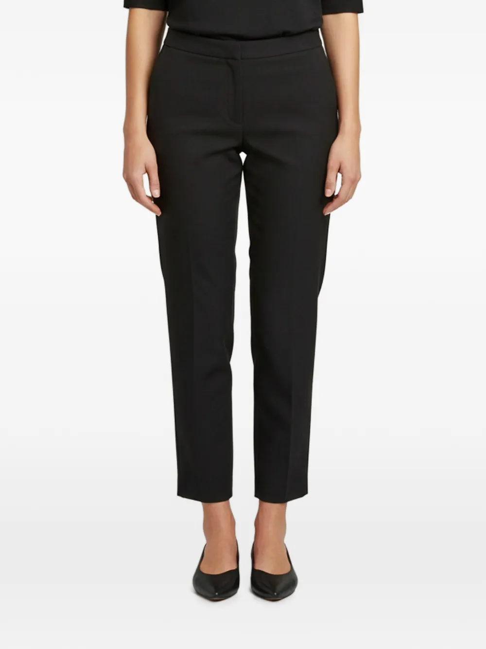 Dries Van Noten Pre-Owned welt-pocket trousers - Nero