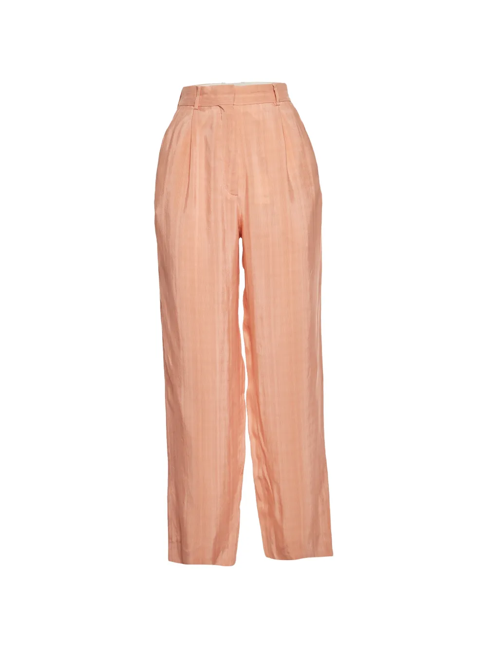 SANDRO striped pleated-design trousers - Rosa