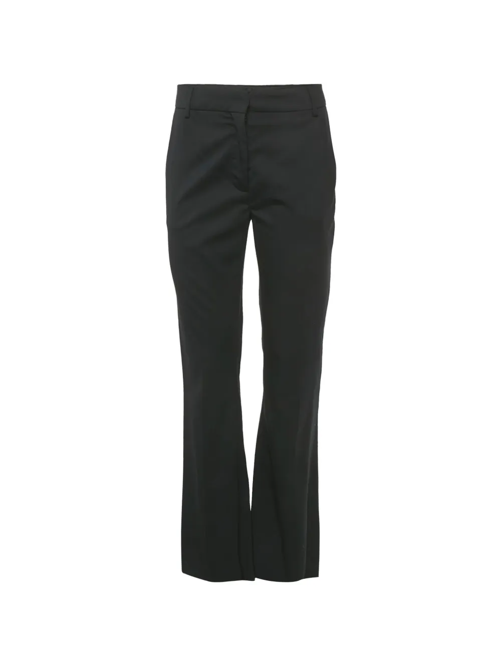 Valentino Garavani Pre-Owned Pantaloni dritti in gabardine - Nero
