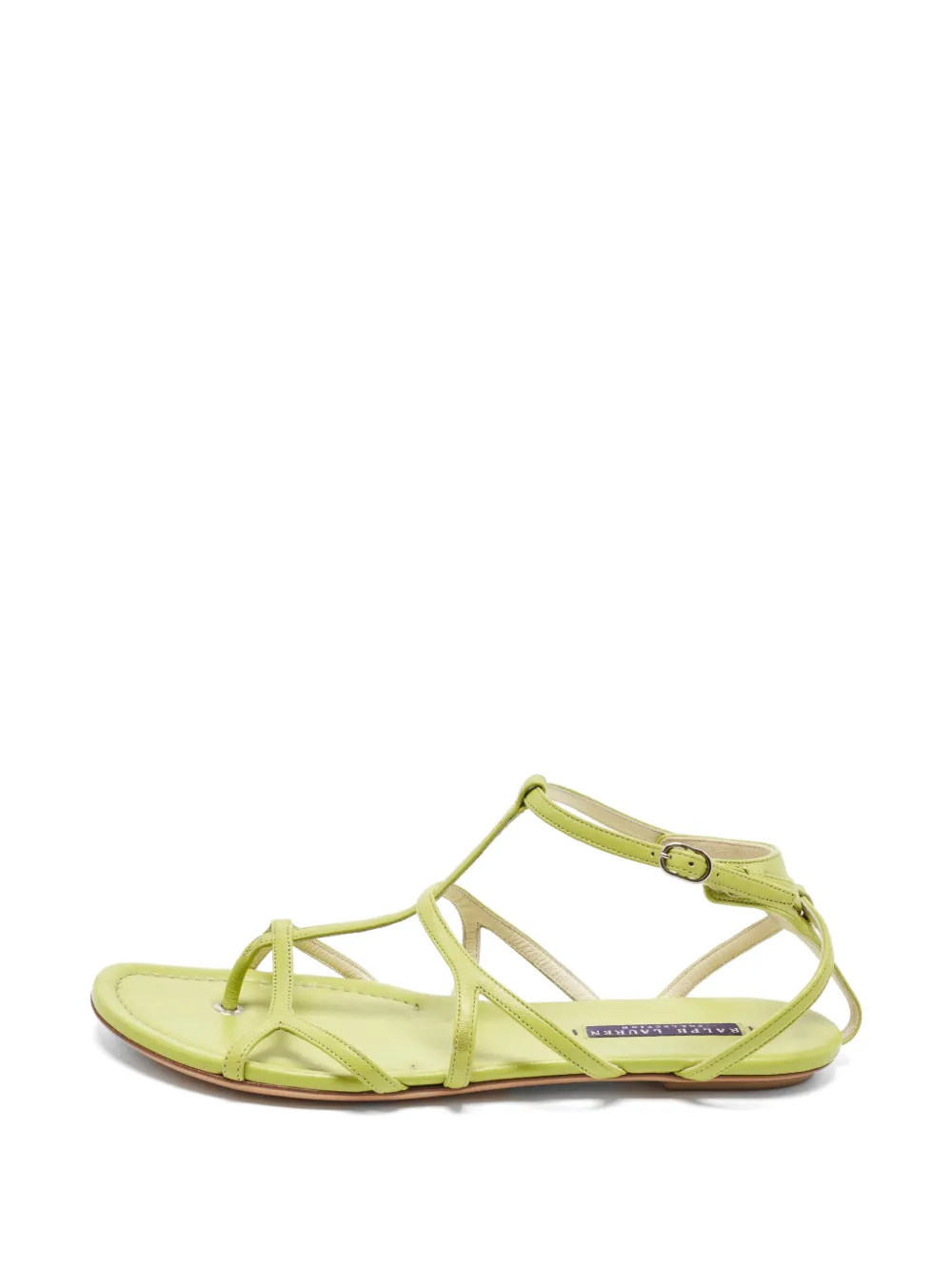 Ralph Lauren Vintage T-strappy thong sandals - Grün