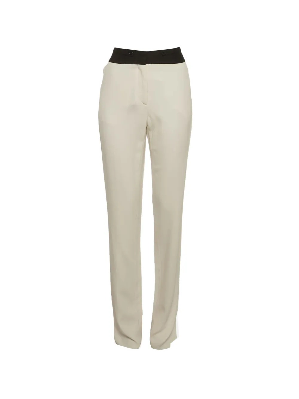 Etro Pre-Owned crepe trousers - Bianco