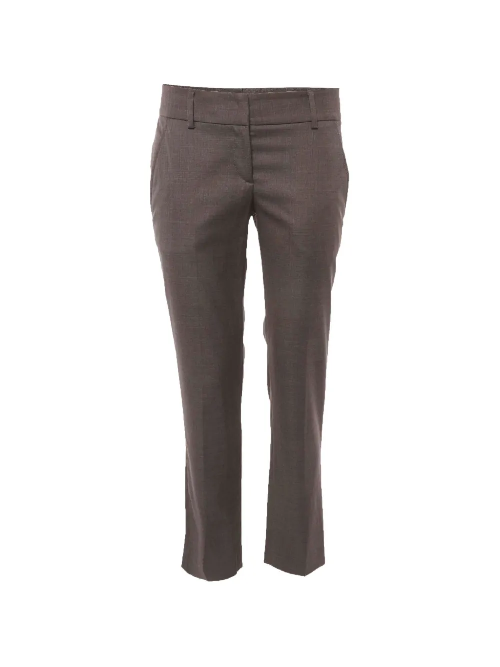 Brunello Cucinelli Pantaloni con taglio dritto - Marrone