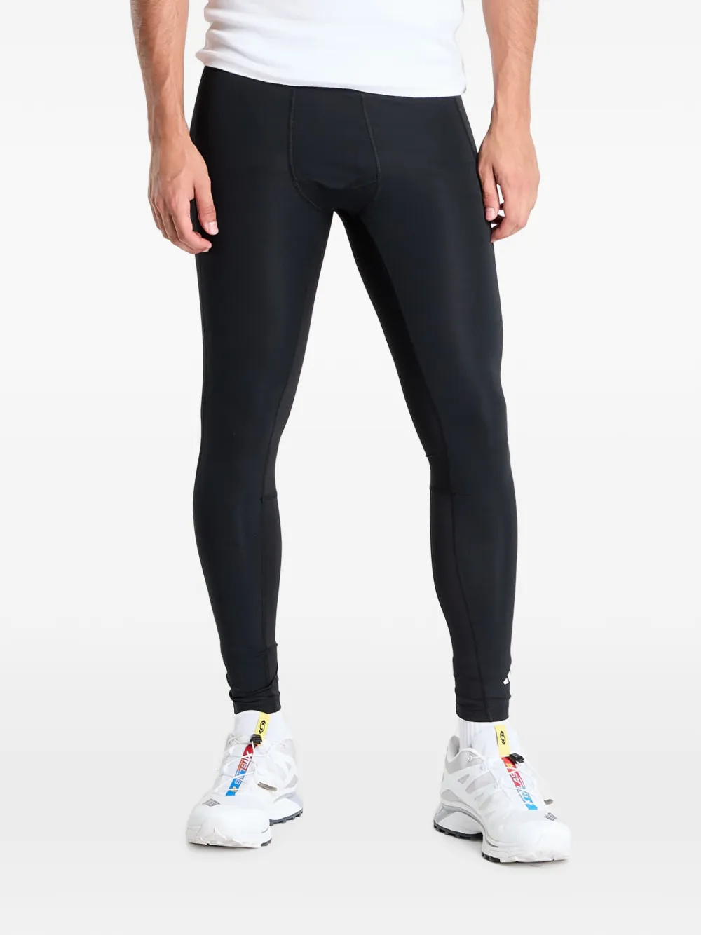 adidas Techfit 压力打底裤 | 黑色 | Image 1