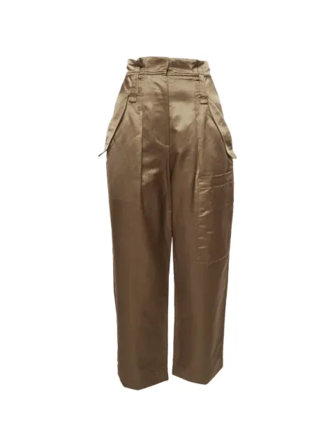 Brunello Cucinelli Vintage Cargohose aus Satin