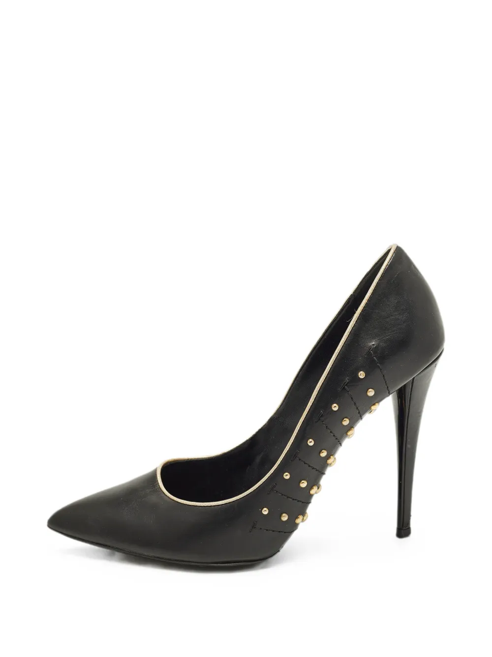 Saint Laurent Pre-Owned Pumps in pelle con tacco - Nero