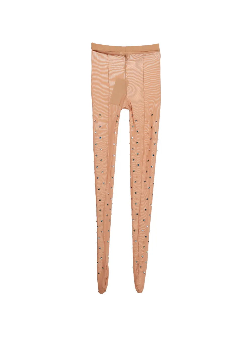 Elie Saab Collant con strass - Toni neutri