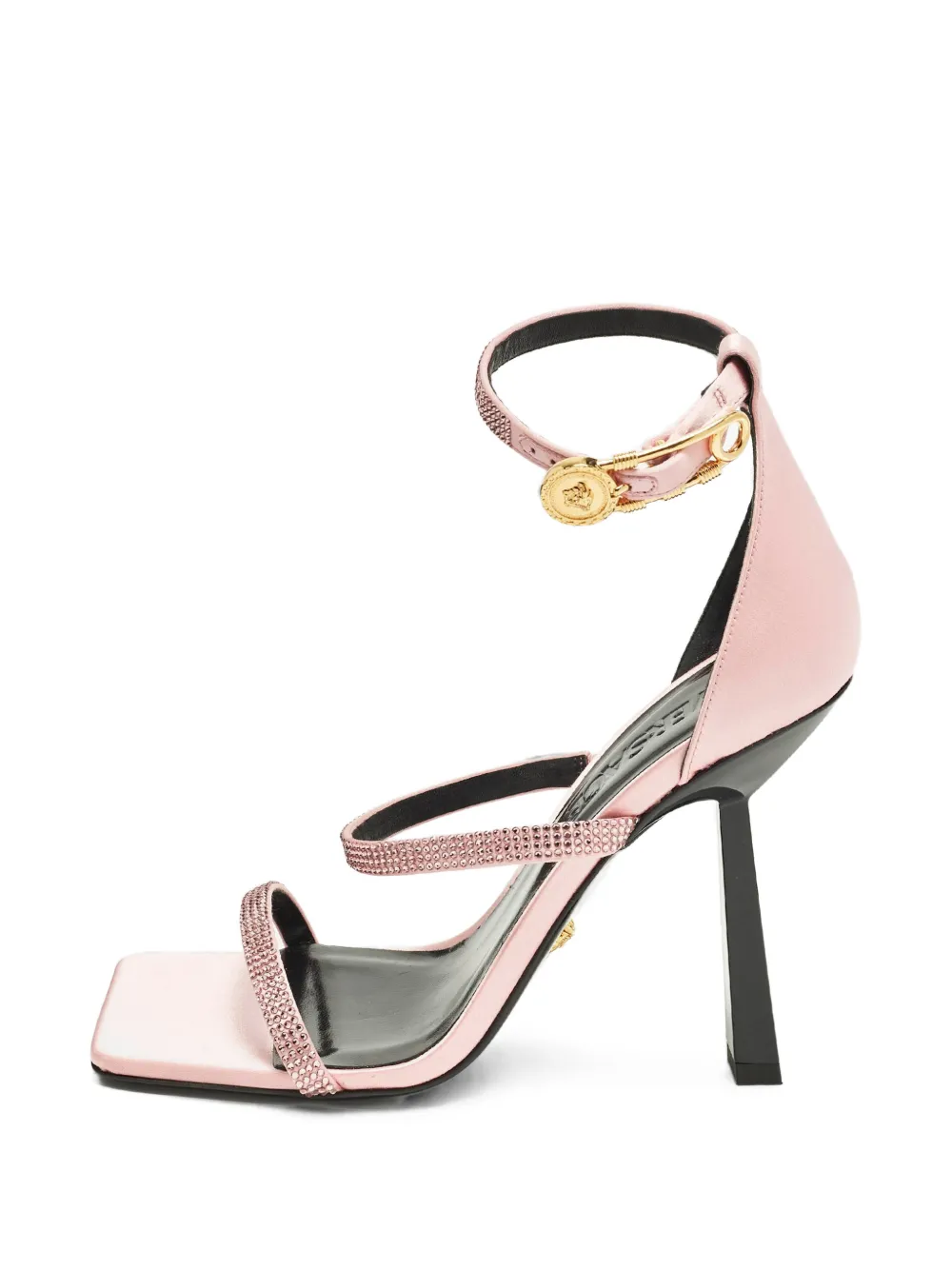 Versace Pre-Owned Sandali con spilla da balia - Rosa