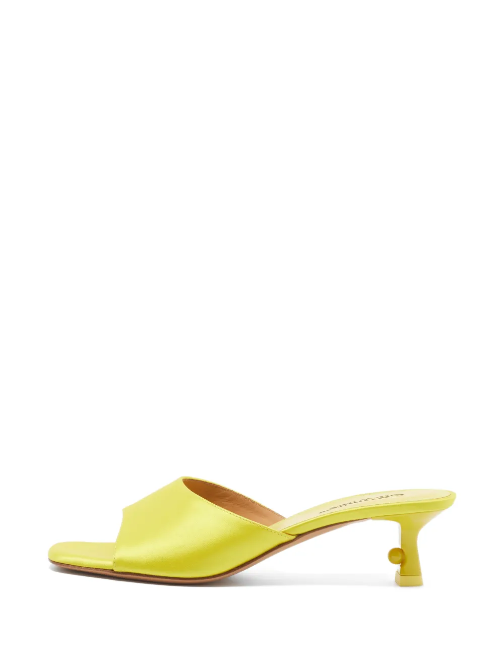 Off-White Pre-Owned Sandalen mit Logo-Detail - Gelb
