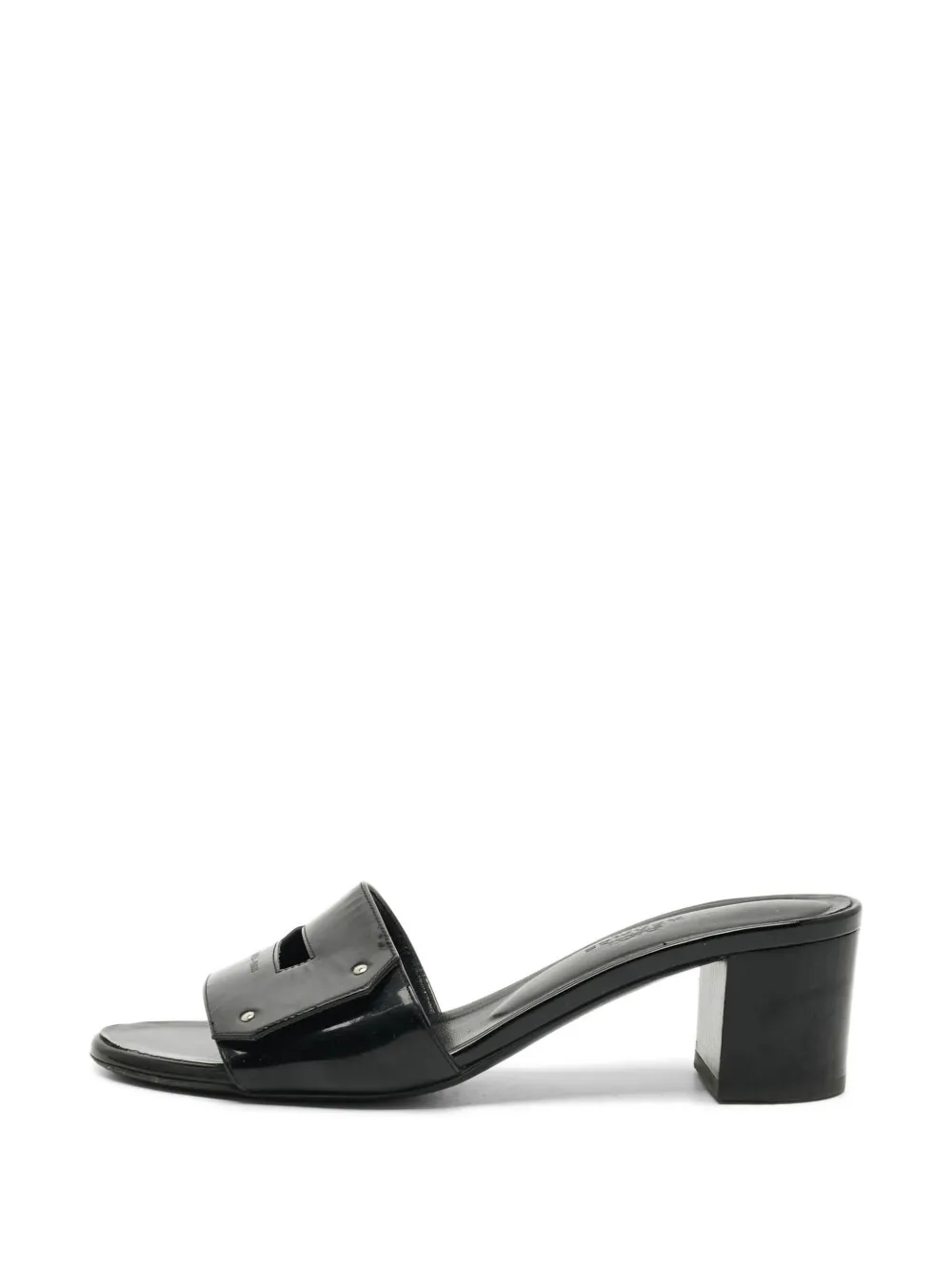 Hermès Pre-Owned Sandali View con tacco - Nero