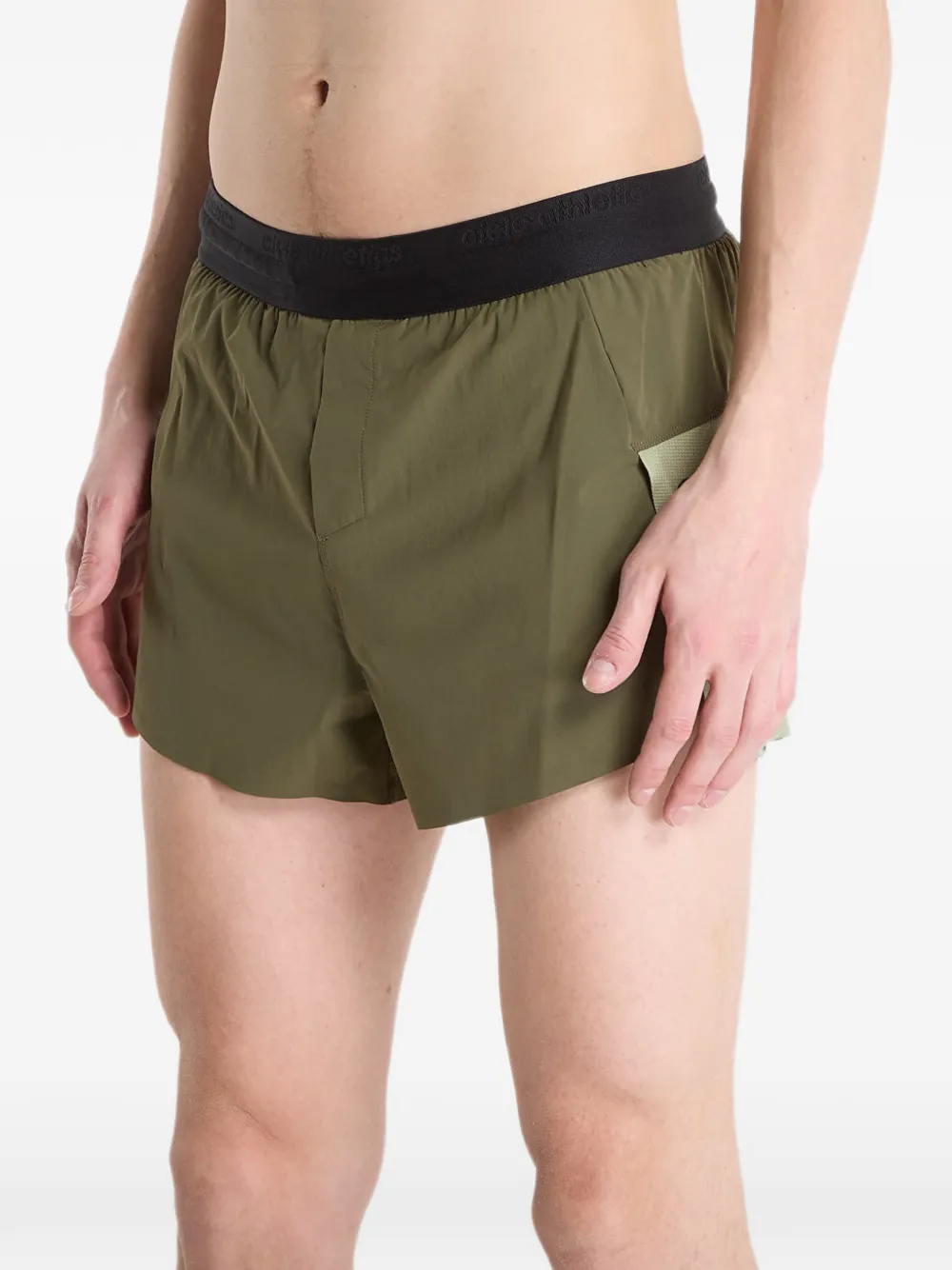 Ciele Hardloopshorts met logoband Groen