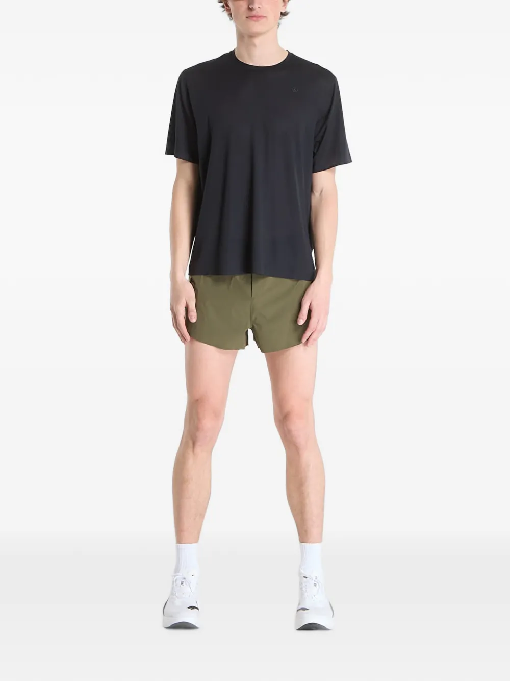 Ciele Hardloopshorts met logoband Groen