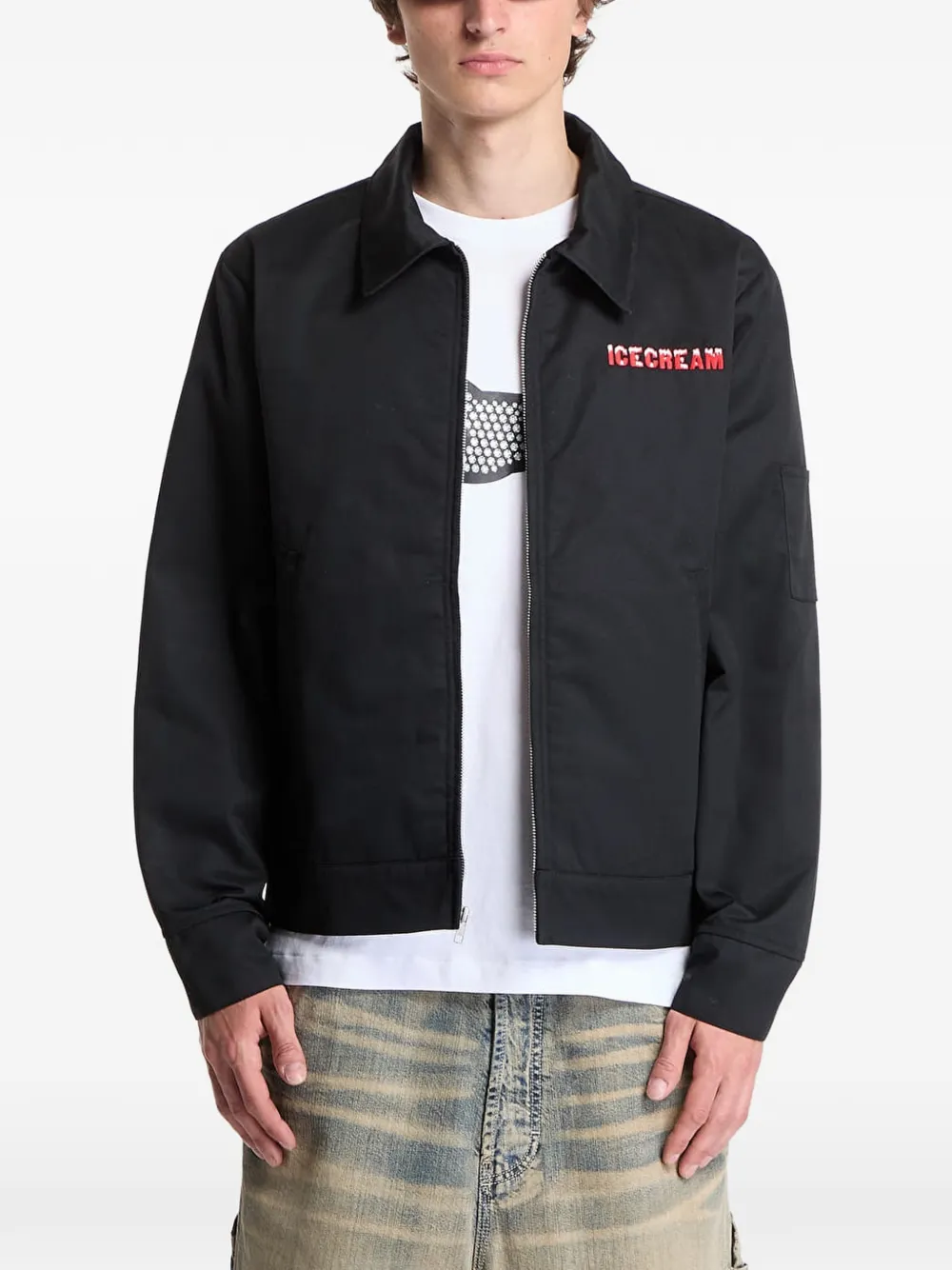 Billionaire Boys Club - Ice Cream Drippy quilted jacket - Black