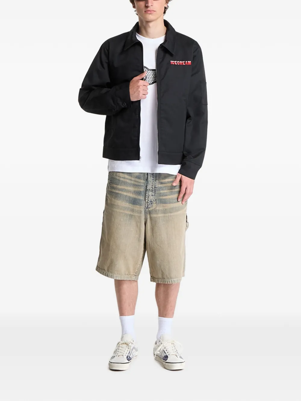 Billionaire Boys Club Ice Cream Drippy gewatteerd jack Zwart