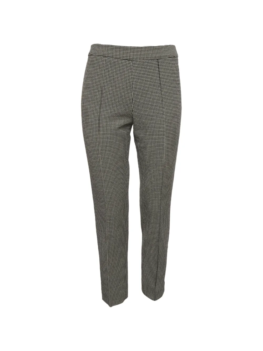 Max Mara houndstooth-pattern trousers - Nero
