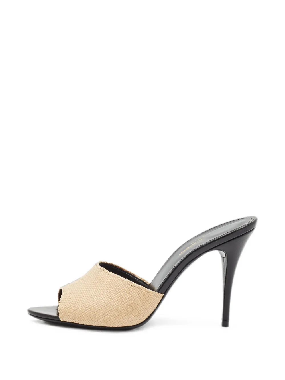 Saint Laurent Pre-Owned LA 16 stiletto-heel sandals - Nude