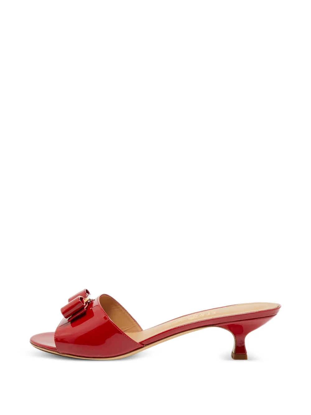 Ferragamo Pre-Owned Sandali Vara con fiocco - Rosso