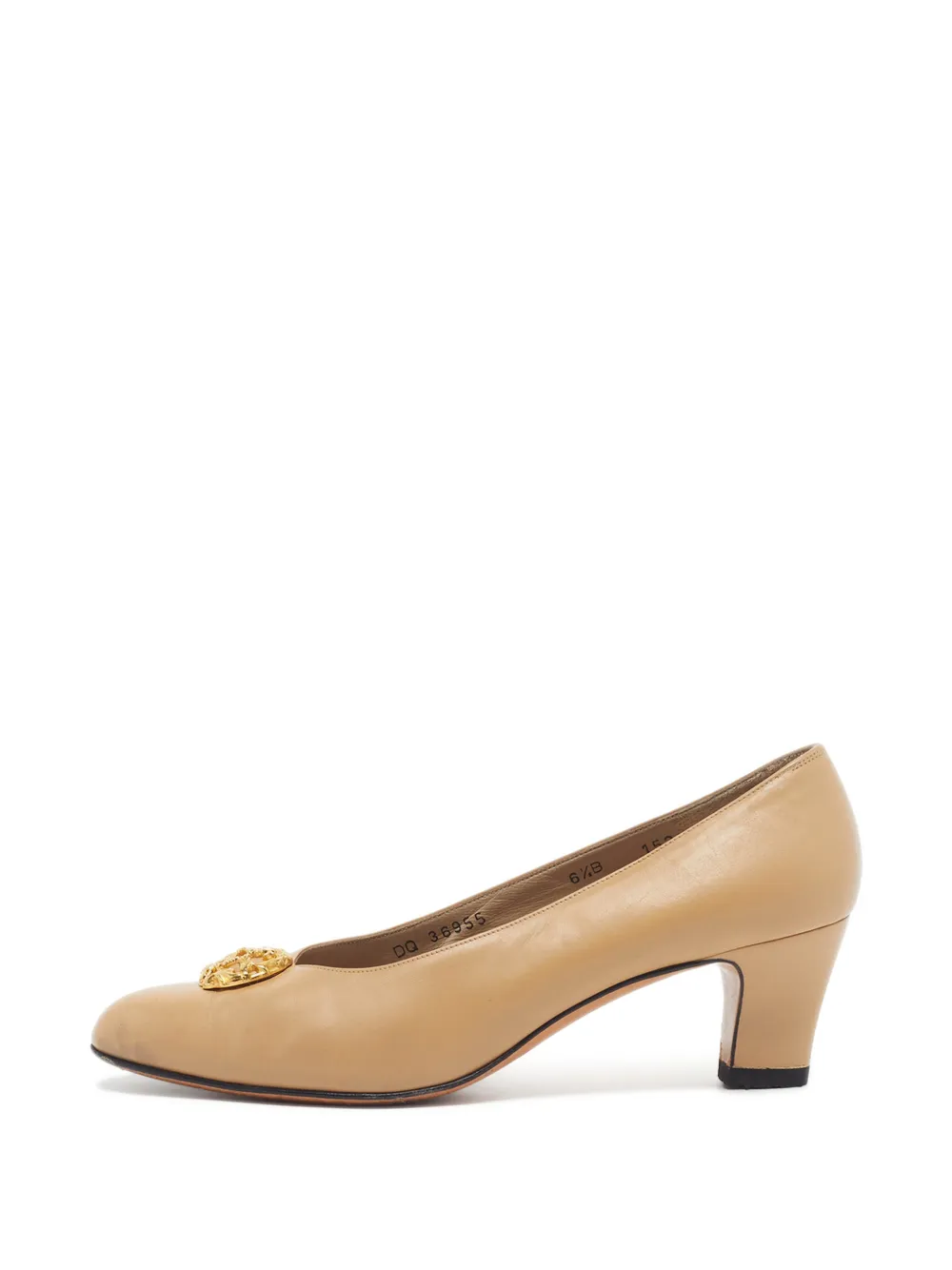 Ferragamo Pre-Owned leather pumps - Toni neutri