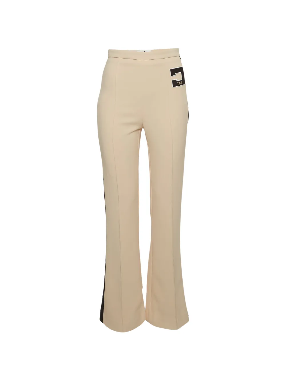 Elisabetta Franchi Pantaloni con applicazione - Toni neutri