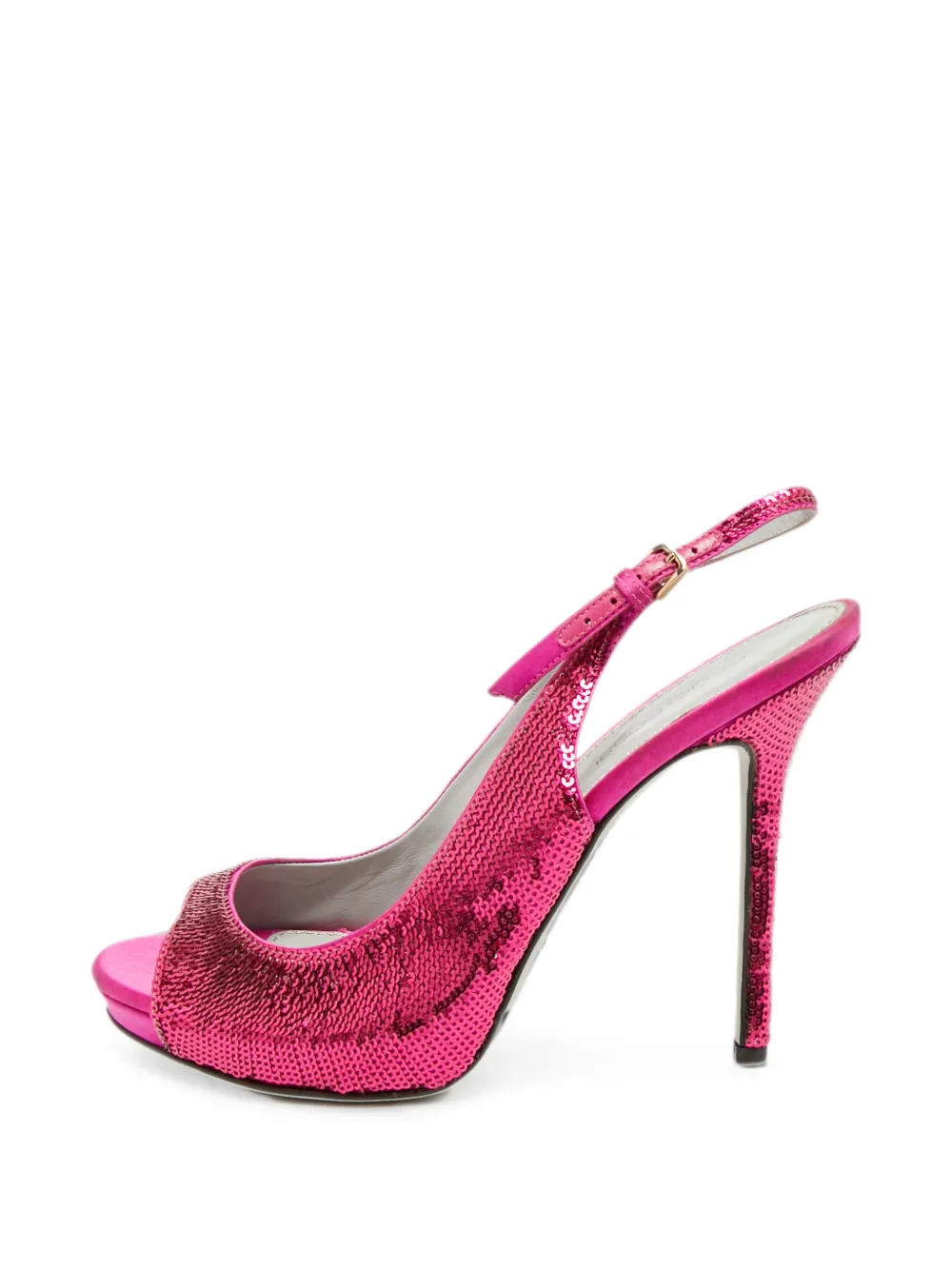 Sergio Rossi peep-toe sandals - Rosa