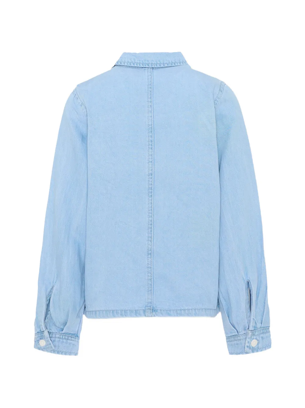 Molo Spijkershirt met geborduurd logo Blauw