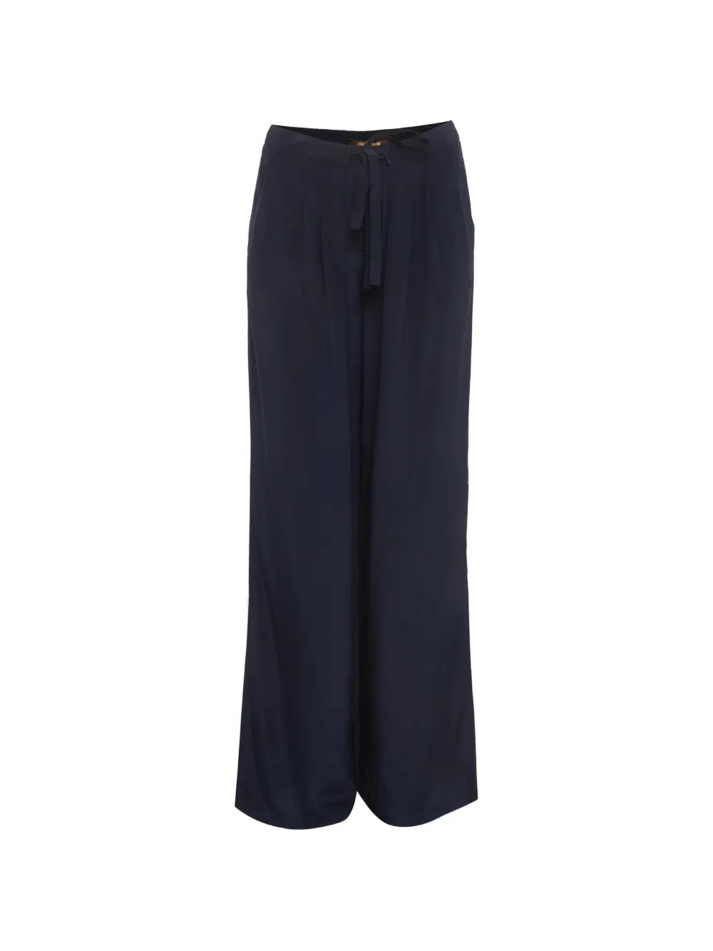 Roberto Cavalli Vintage silk loose-fit trousers - Blau