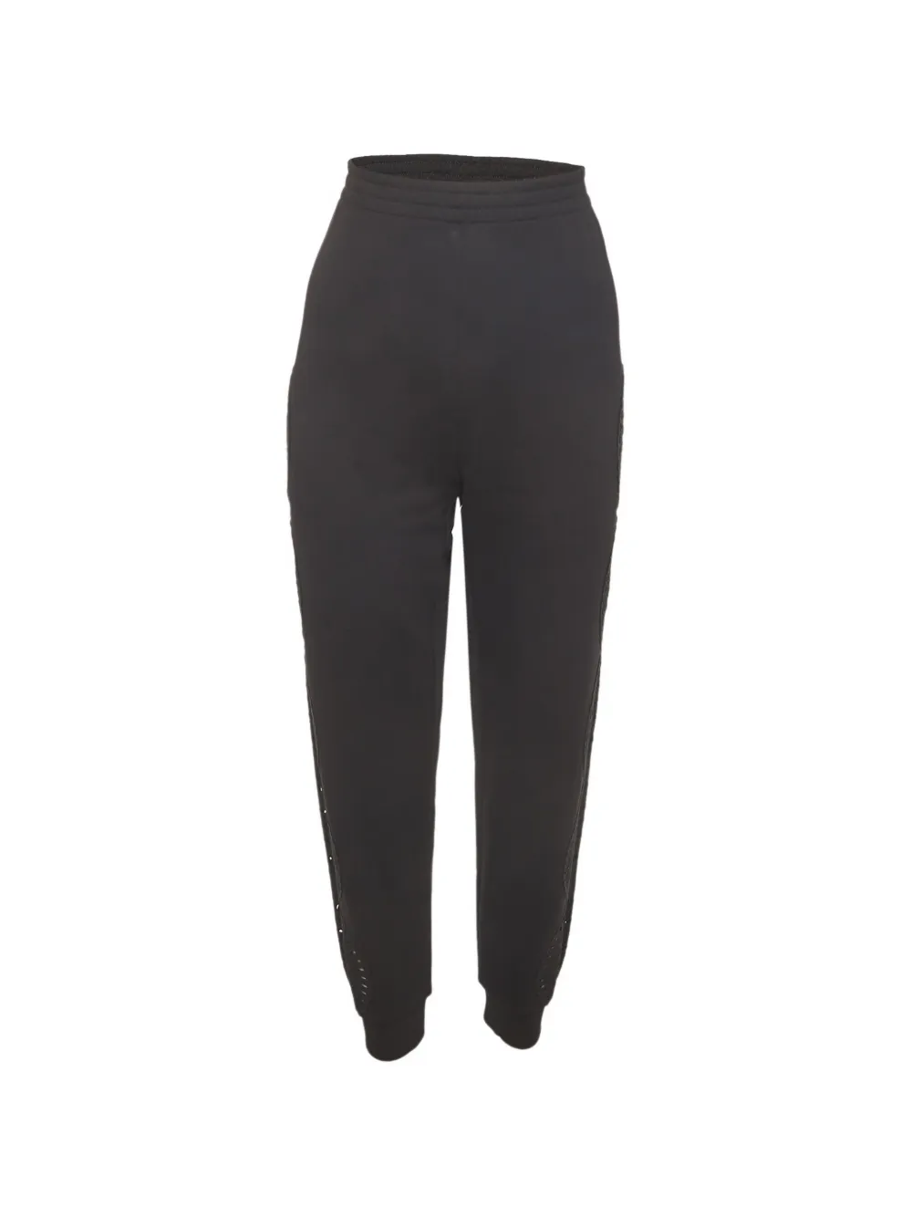 Stella McCartney Pre-Owned broderie-anglaise-detail track pants - Nero