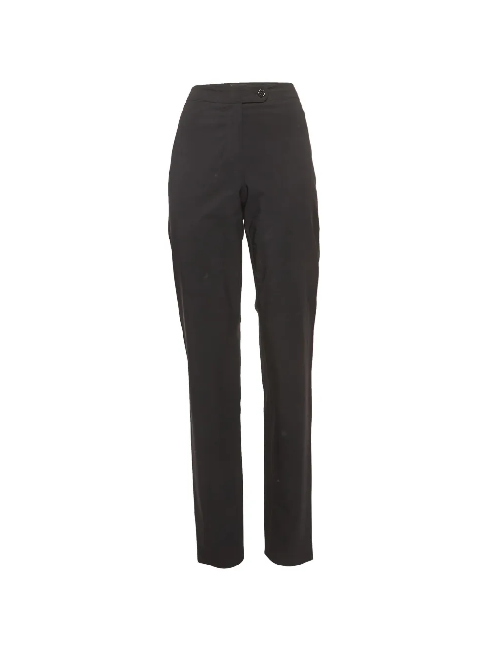 CHANEL Pre-Owned button-up trousers - Black
