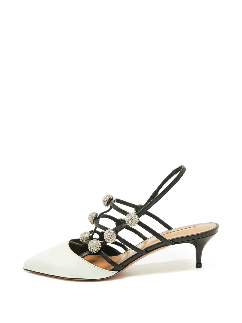 Aquazzura Pumps Disco con decorazione - Bianco