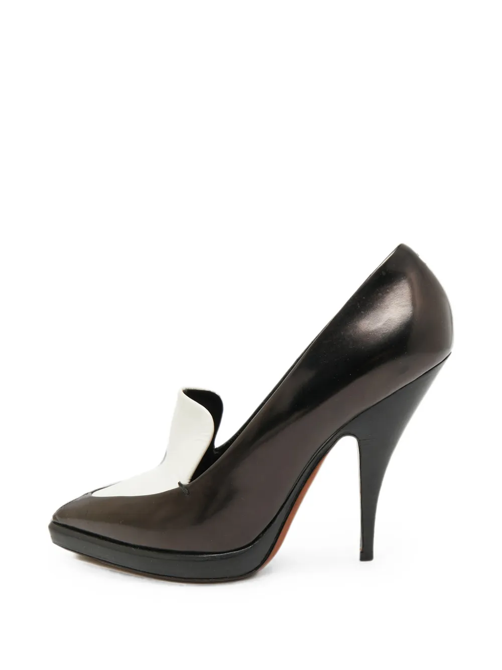 Celine Pre-Owned Pumps a punta in pelle - Nero