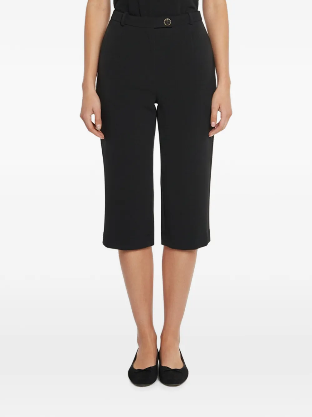 Louis Vuitton Pre-Owned Pantaloni crop - Nero