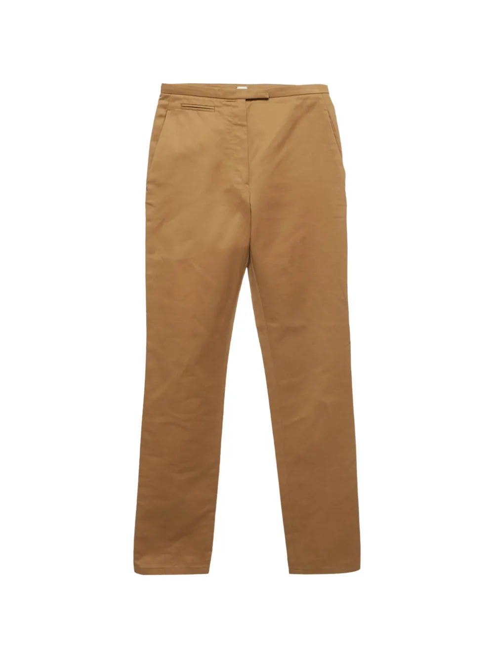 Hermès Pre-Owned Pantaloni skinny in gabardina - Marrone