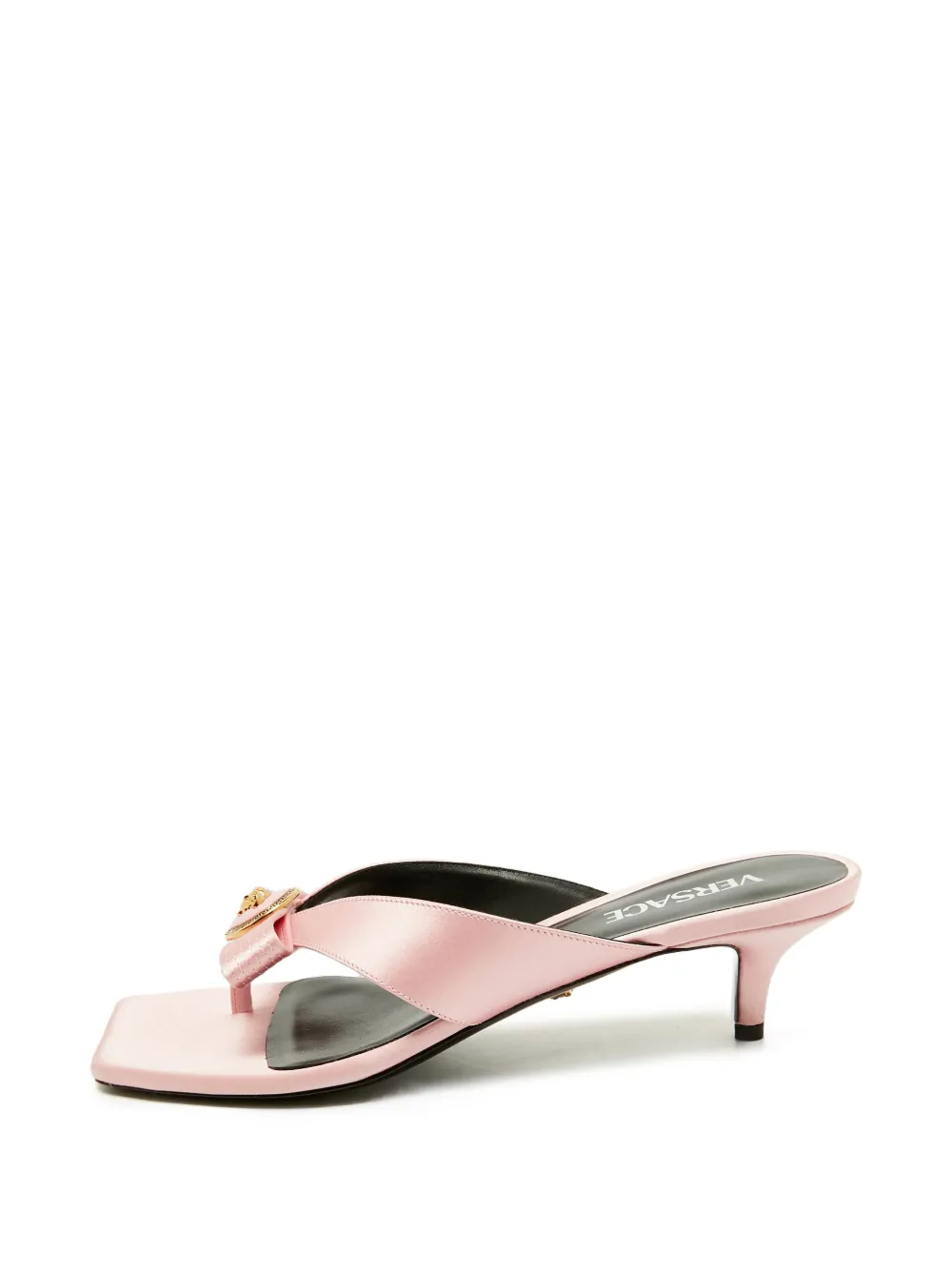 Versace Pre-Owned Medusa-bow thong sandals - Rosa