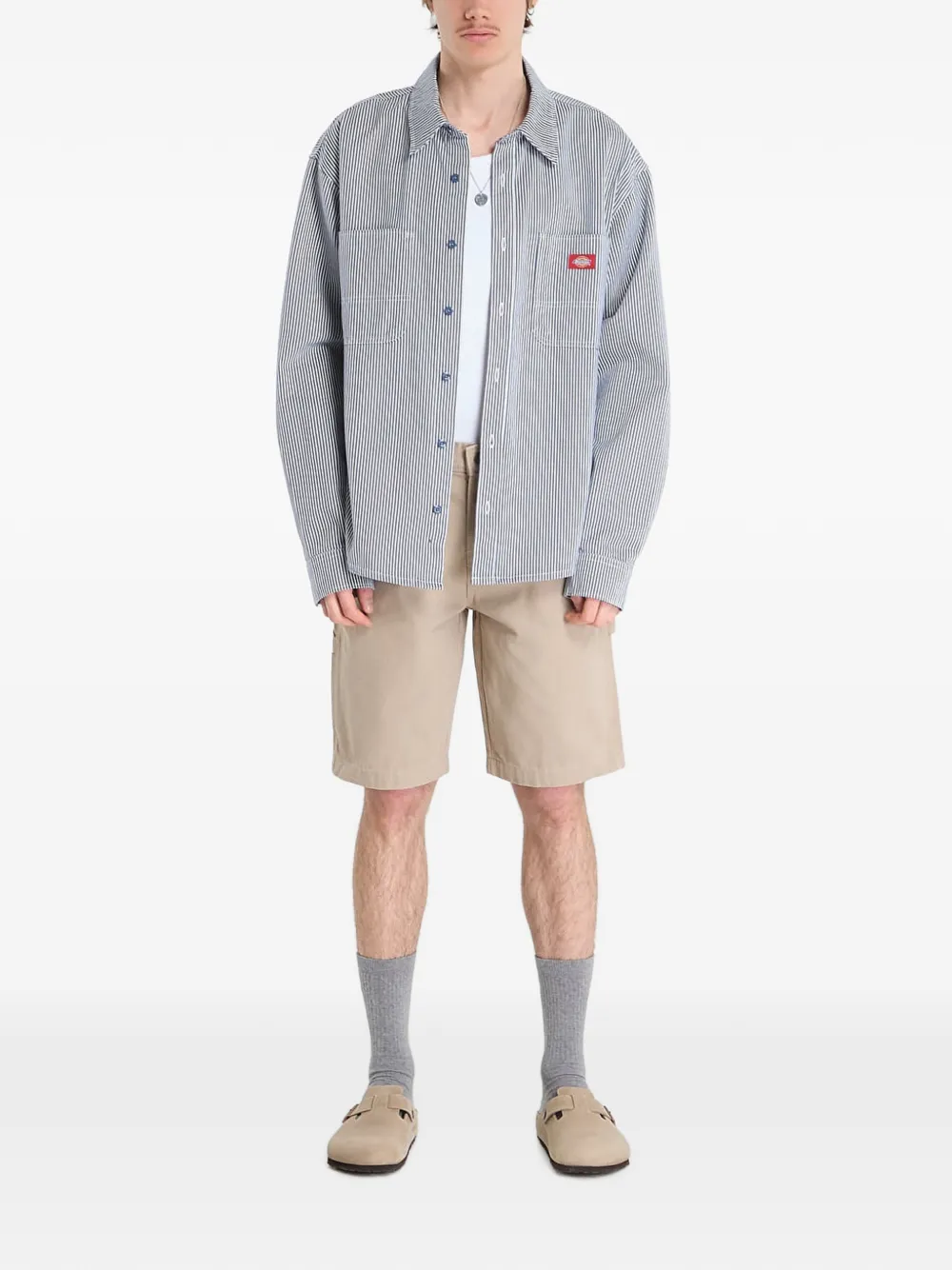 DICKIES Canvas shorts Beige