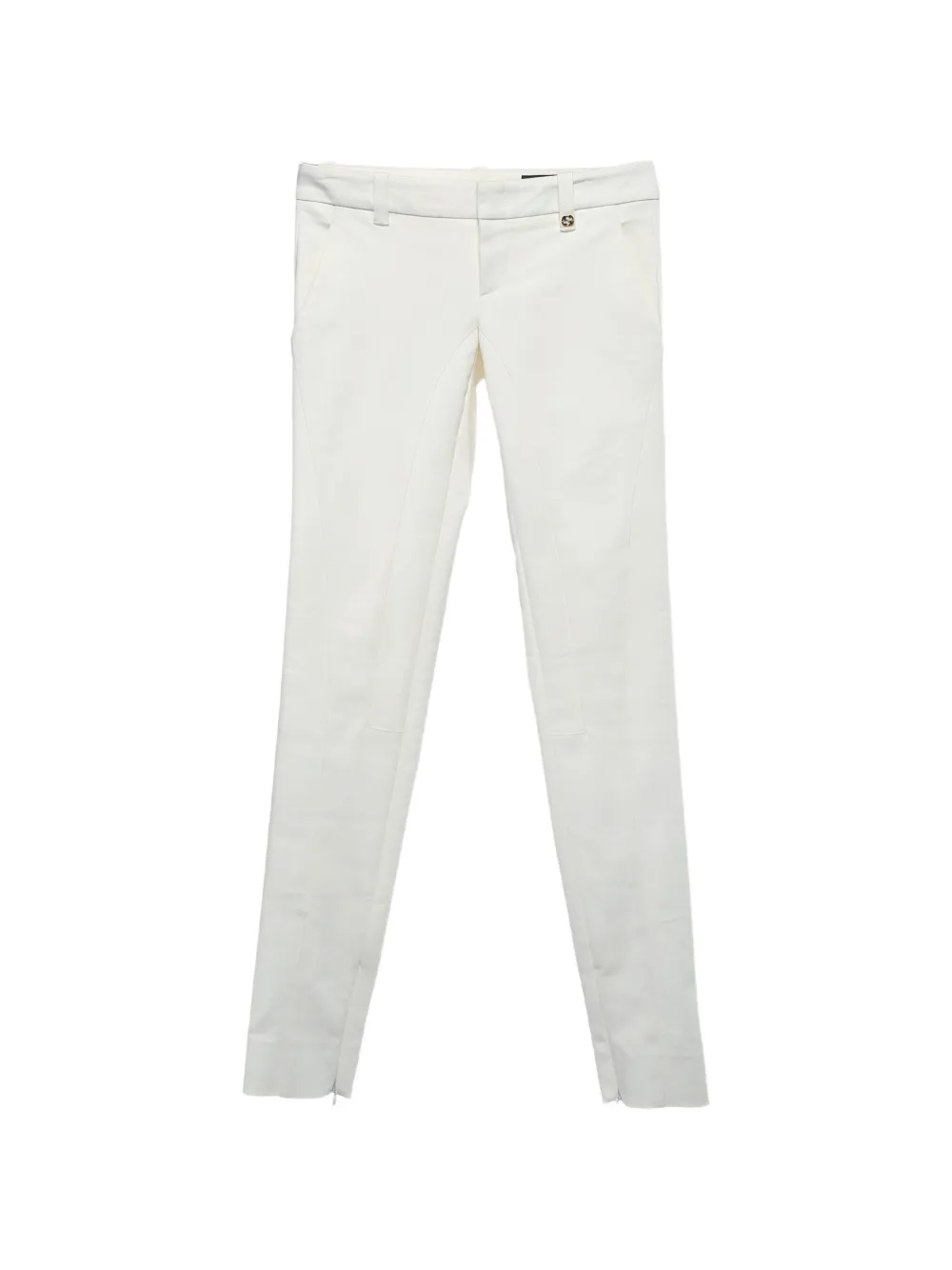 Gucci Pre-Owned low-rise tailored trousers - Bianco