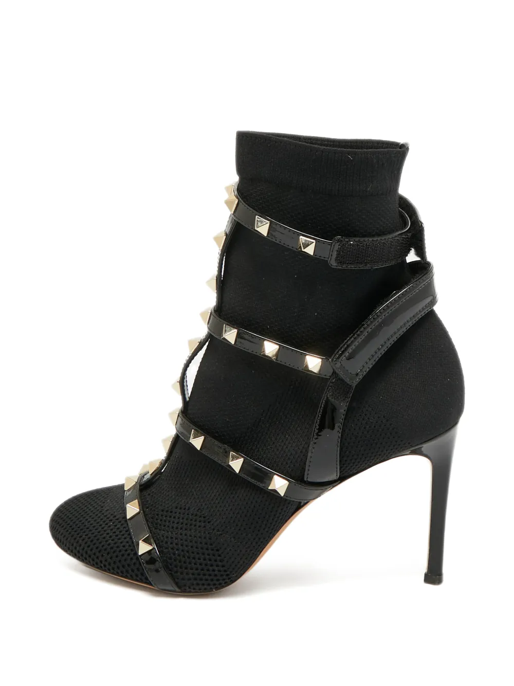 Valentino Garavani Pre-Owned Rockstud ankle boots - Nero