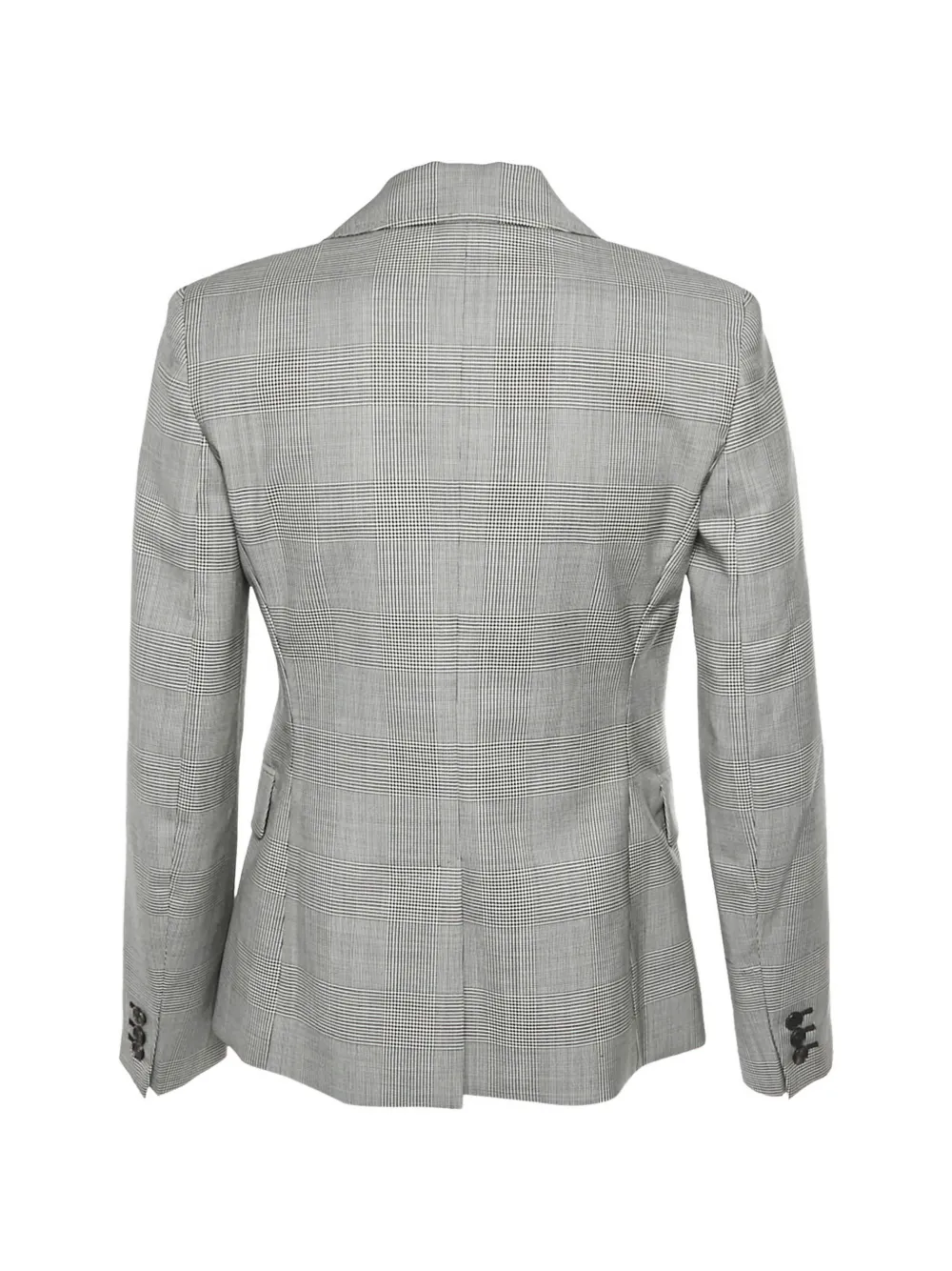 Max Mara Studio houndstooth-pattern blazer - Grijs
