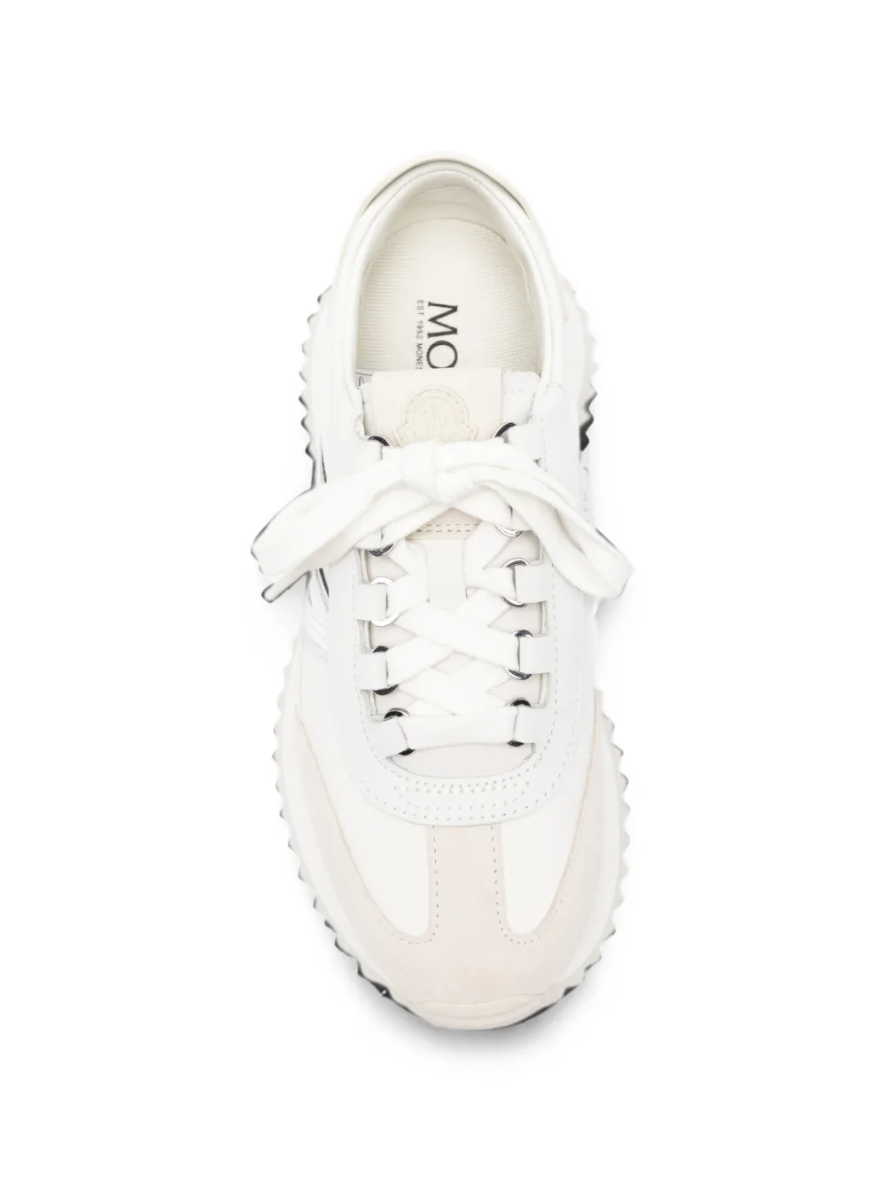 Moncler Pacey2 logo-detail chunky-sole sneakers Beige