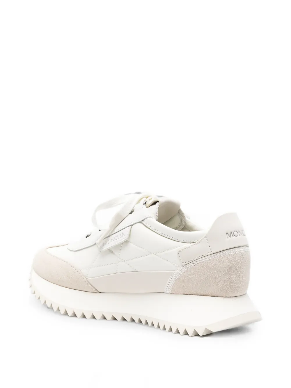 Moncler Pacey2 logo-detail chunky-sole sneakers Beige