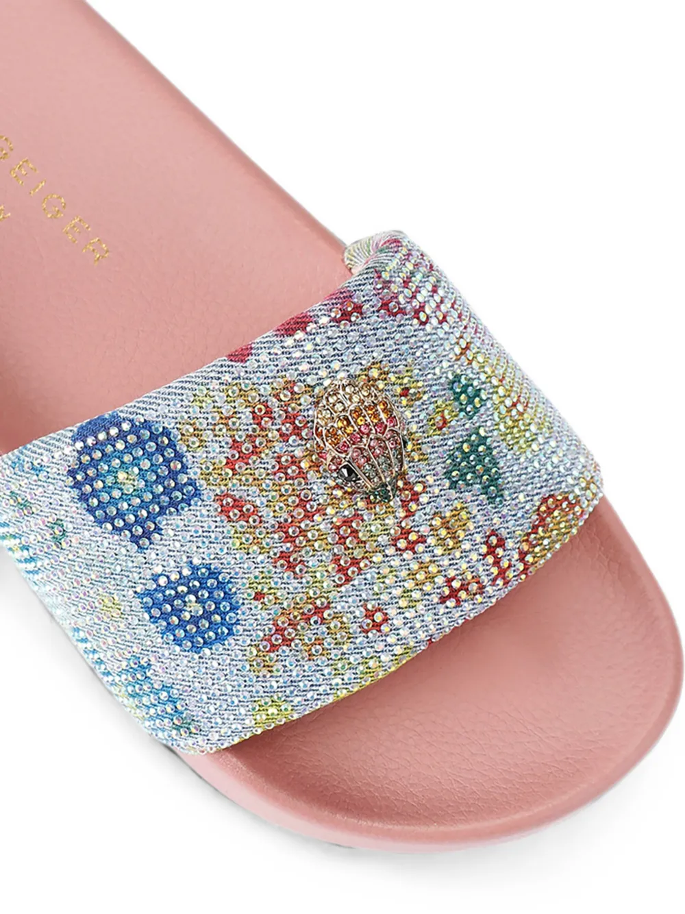 Kurt Geiger London Meena Eagle slides Blauw