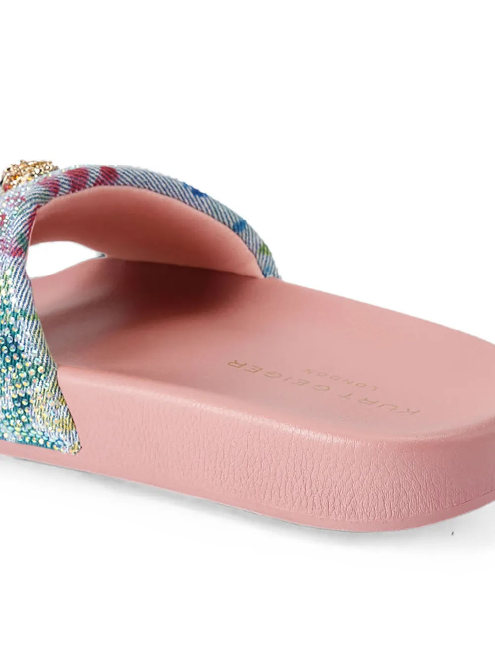 Kurt Geiger London Meena Eagle slides Blauw