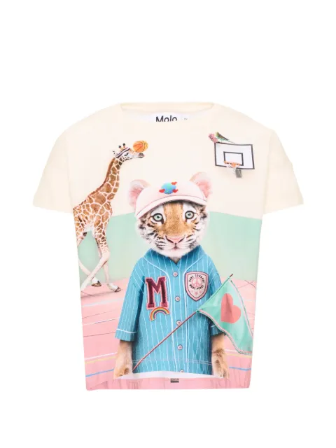 Molo animal-print T-shirt