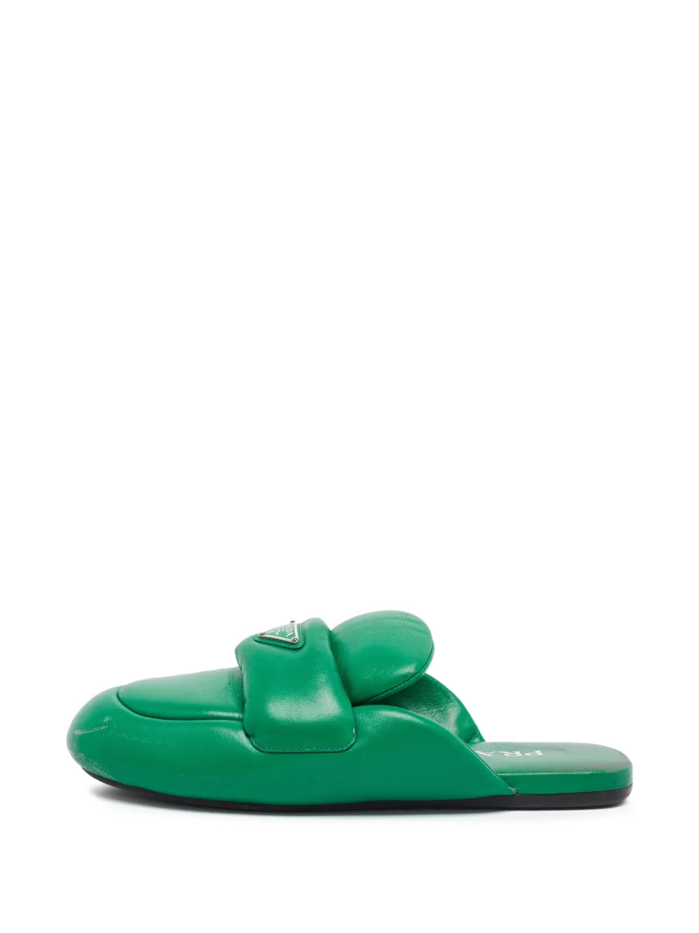 Prada Pre-Owned Mules Pantofole imbottite - Verde