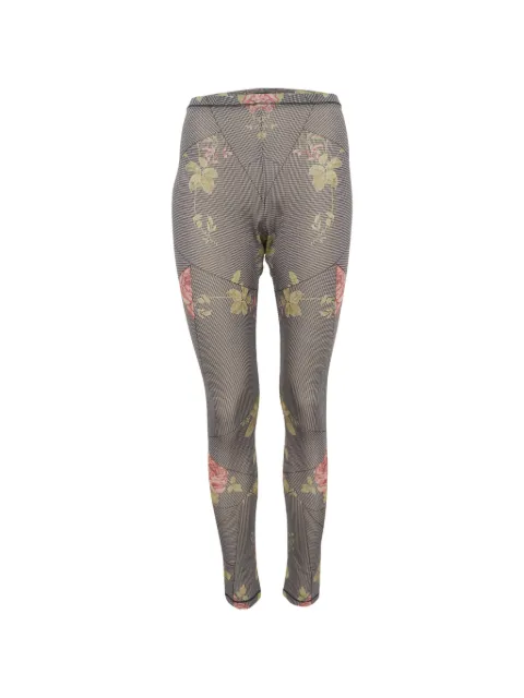 Alexander McQueen Pre-Owned houndstooth-print leggings