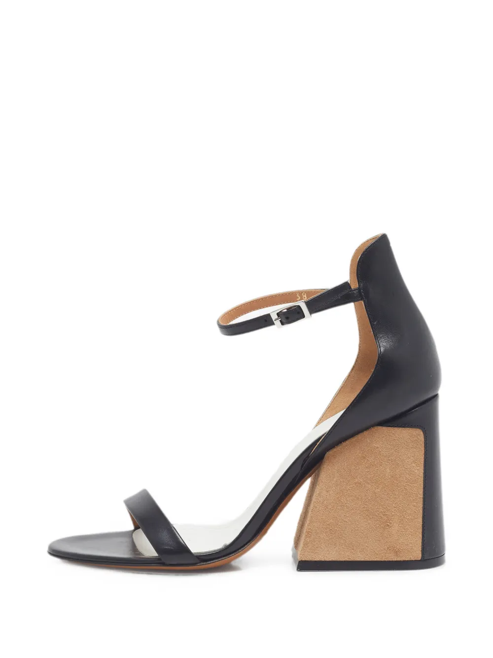 Maison Martin Margiela Pre-Owned buckle-fastening heeled sandals - Nero