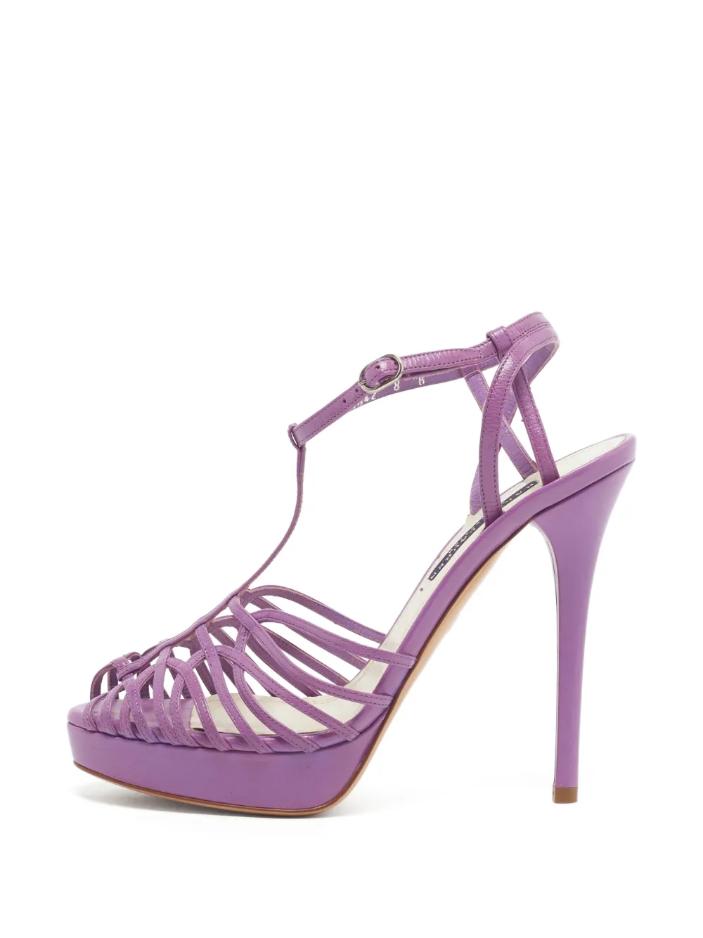 Ralph Lauren Collection multi-strap ankle-strap sandals - Viola