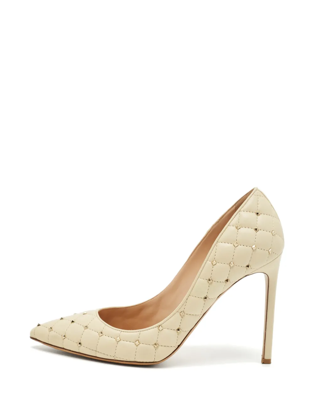 Valentino Garavani Pre-Owned Pumps Rockstud trapuntate - Toni neutri